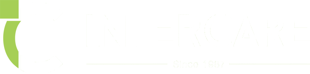 intercare logo white