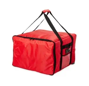 Proserve pizzacateringsandwich delivery bag red large