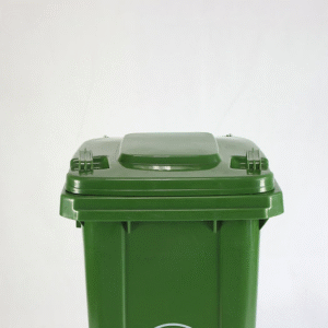 120 liters wheelie waste bins with pedal