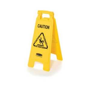 executive series™ wooden multilingual “caution” sign, 2 sided (copy)